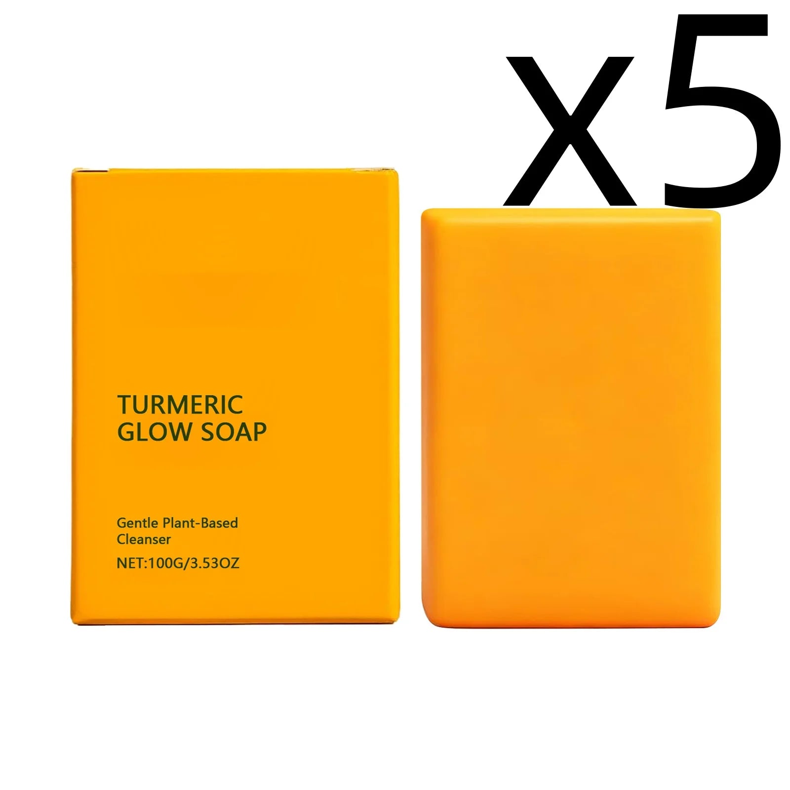 Turmeric Body Cleansing Soap – Deep Clean & Nourish 100g Turmeric Body Soap Zpaxo 100g Boxed X 5PCS