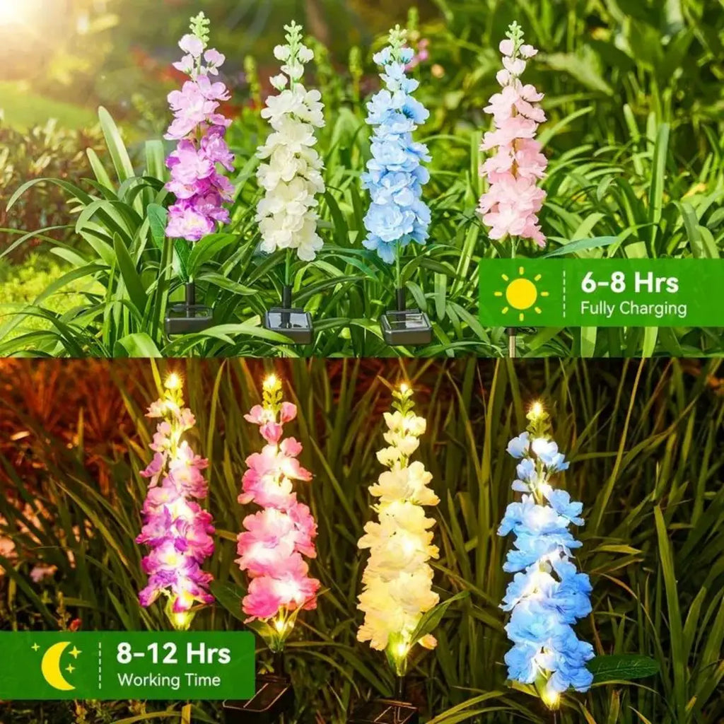 Solar Garden Light Simulation Wind Signal Outdoor Home Decoration Zpaxo