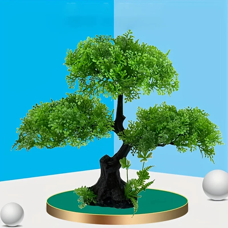 Aquarium Simulation Plants Fish Tank Landscaping Decorations Plastic