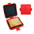 Multifunctional Silicone Baking Pan With Butter Knife Quick Heating Microwave Oven Toaster Sandwich Plate For Kitchen 1PC Zpaxo 1