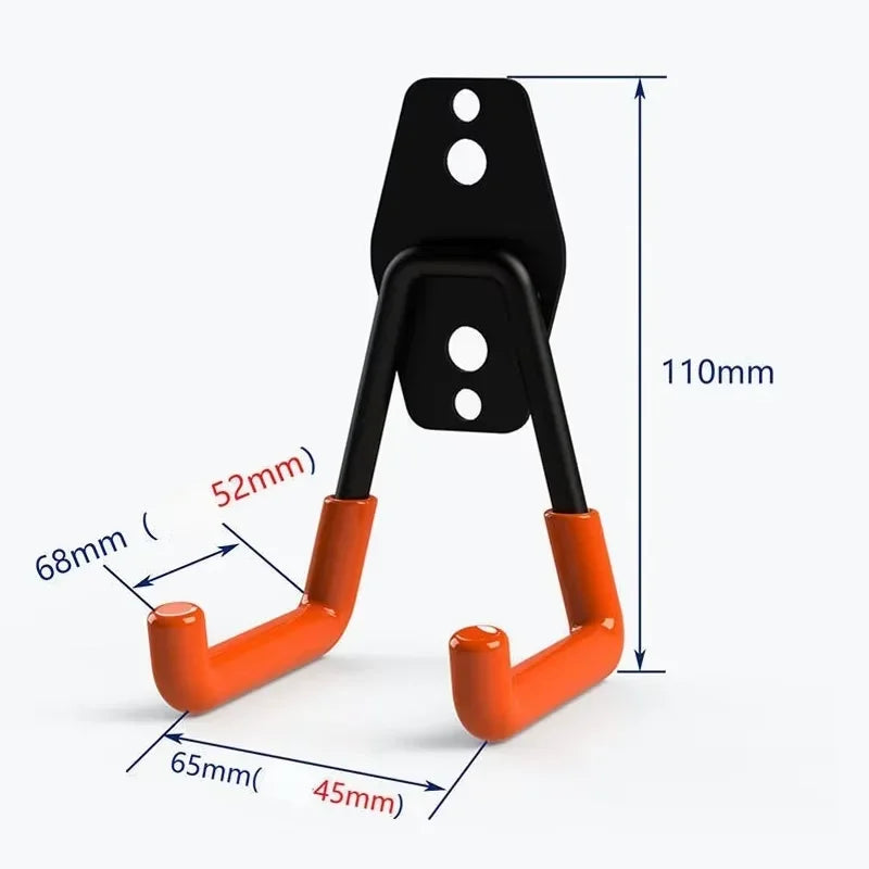 Heavy Duty Wall Mounted Metal Hooks – Garage & Garden Storage Wall Storage Hook Zpaxo S 1PC