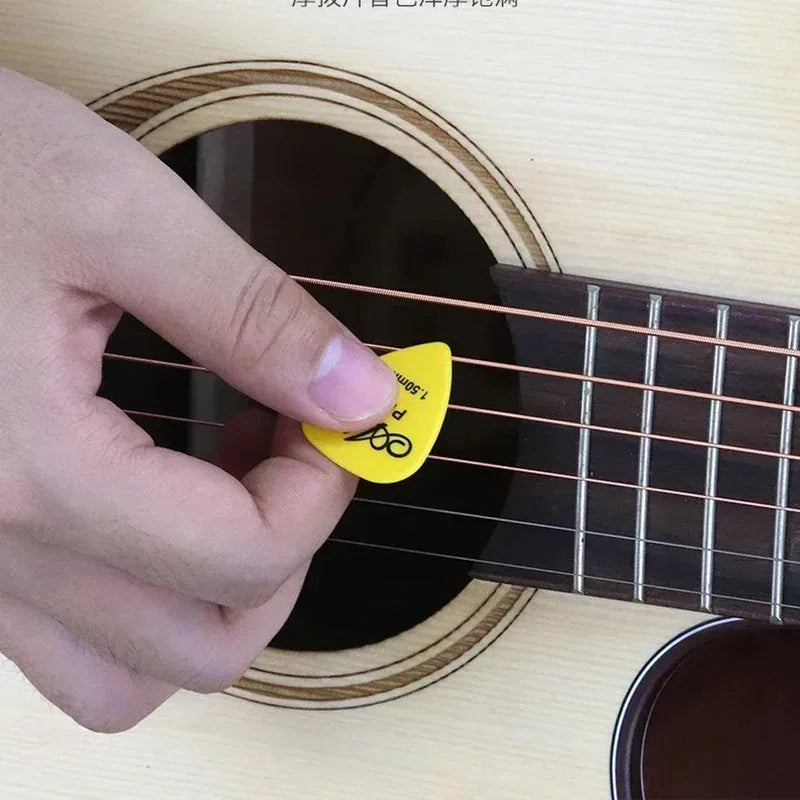 Guitar Picks Set 10/50/90 Pcs – Mixed Thickness 0.58–1.5mm