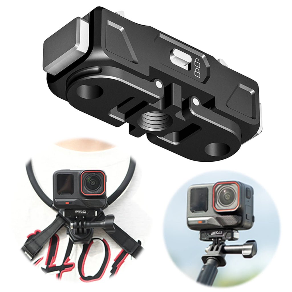 Magnetic Adapter Mount Aluminum Alloy Quick Release Expansion Bracket