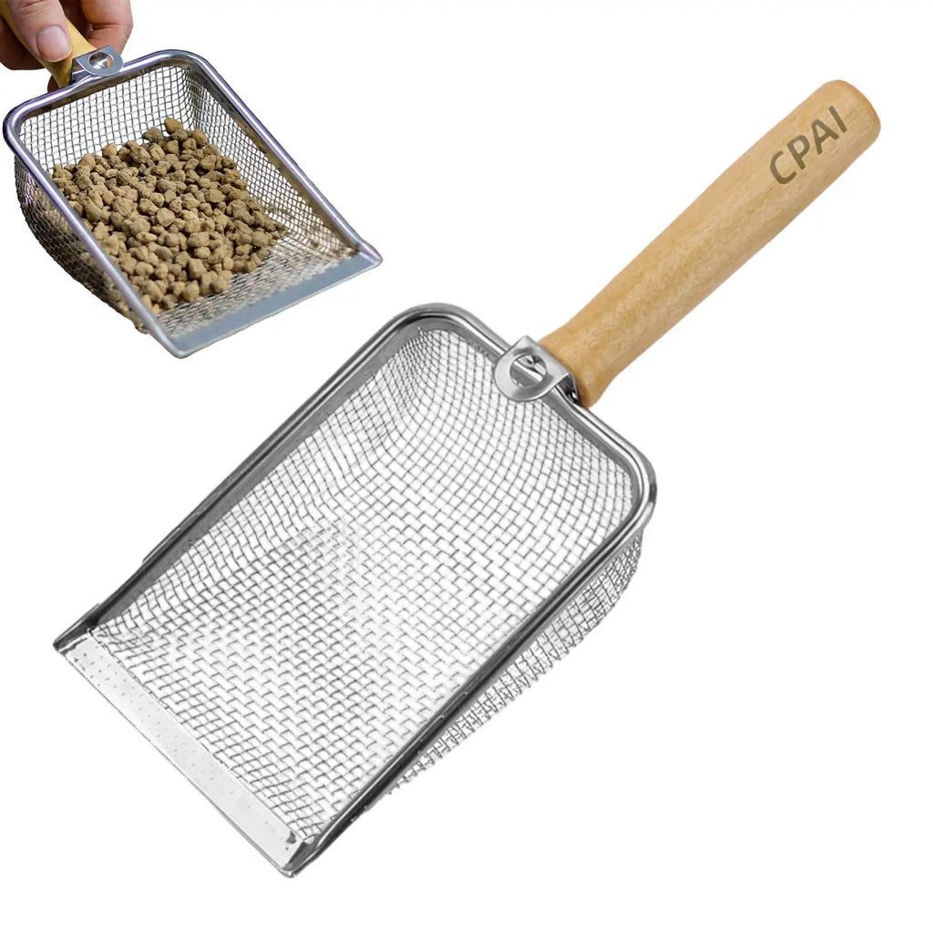 Soil Sifter Stainless Steel Garden Sieve Compost Rust Proof Hand