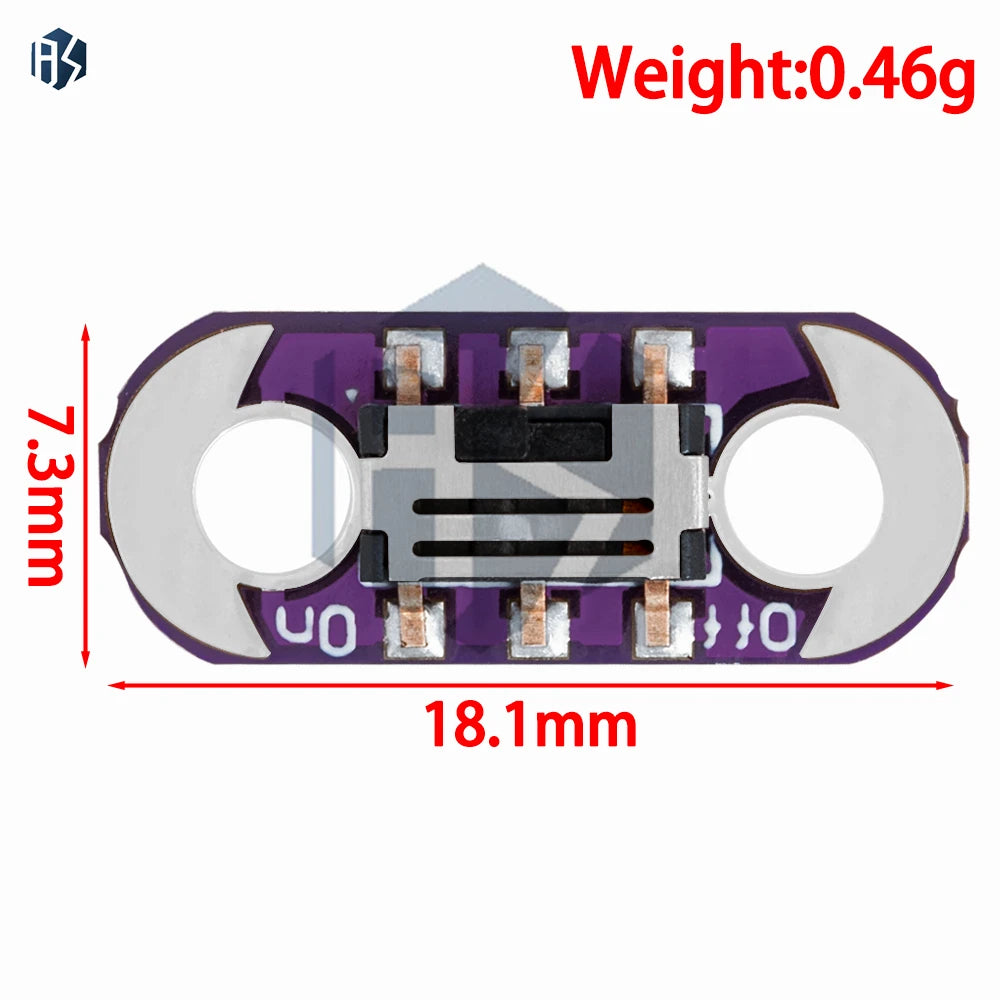 Lilypad Switch AYZ0202 Slide Toggle Push Button Arduino DIY Projects Zpaxo
