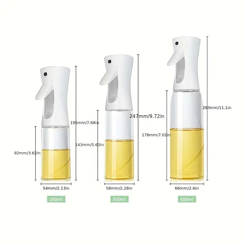 Camping BBQ Baking Vinegar Soy Sauce Spray Plastic Bottle Oil Spray for Cooking Olive Oil Sprayer Kitchen Gadgets 200/300/500ml Zpaxo