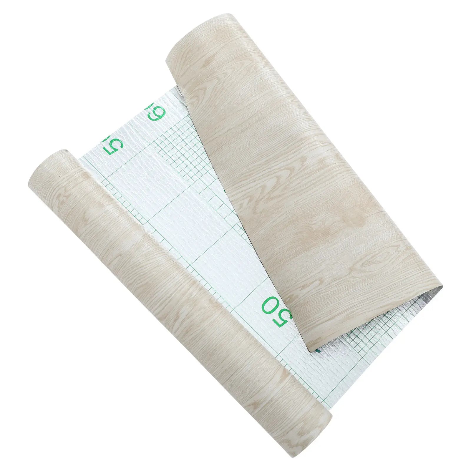 Self-adhesive PVC Flooring Roll Wear Resistant Peel Stick Floor