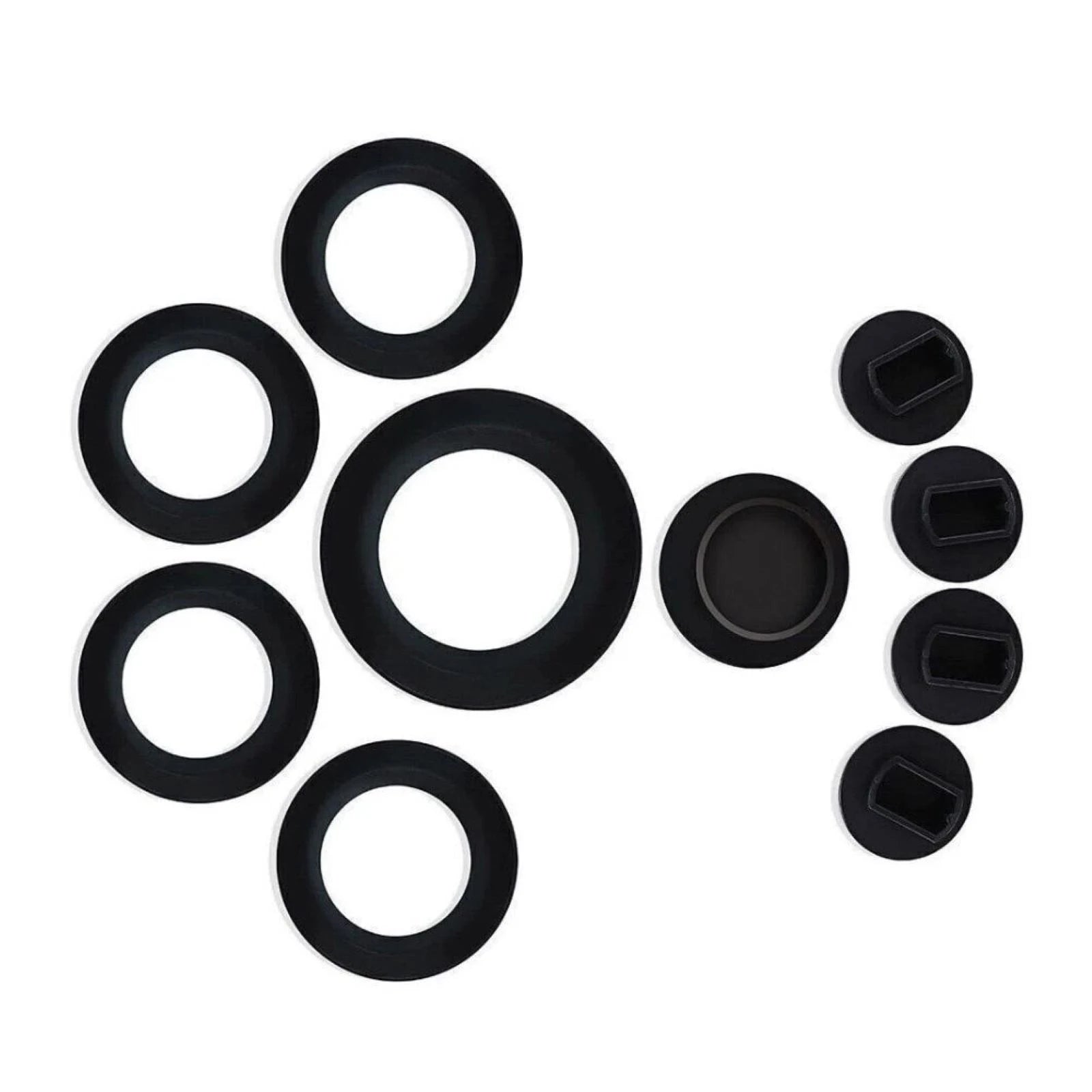 5th Wheel Hitch Puck Cover Plug Trim Ring BC3Z-99000A25-A Replacement