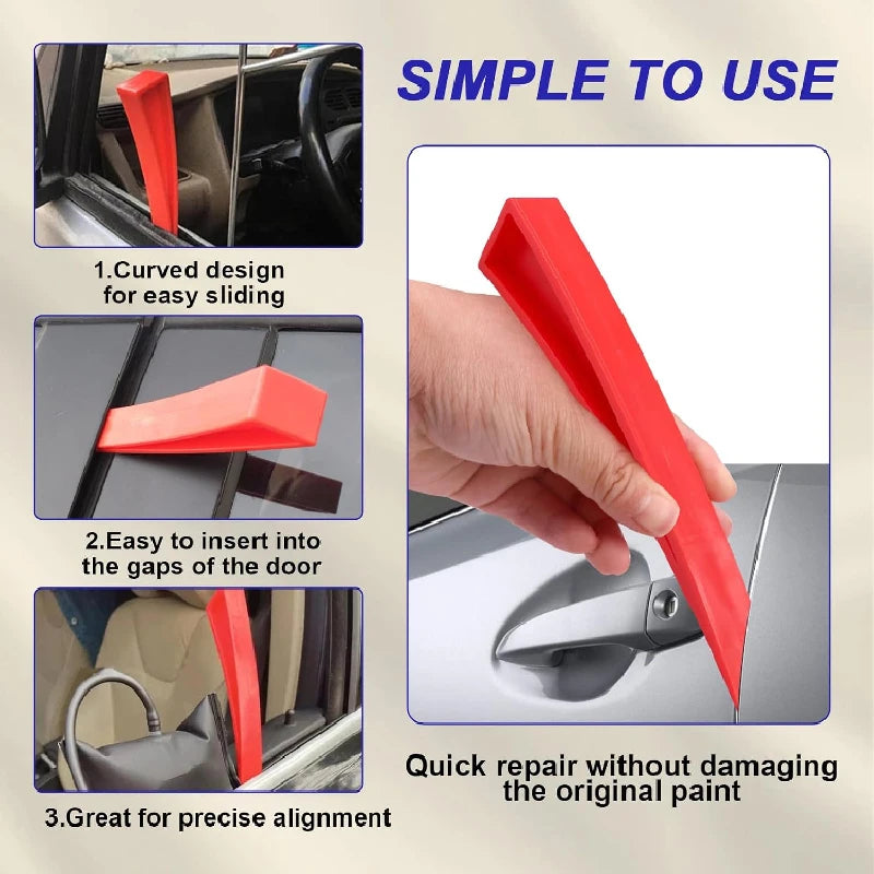Universal Pry Bar Expander Door Wheel Groove Body Window Wedge