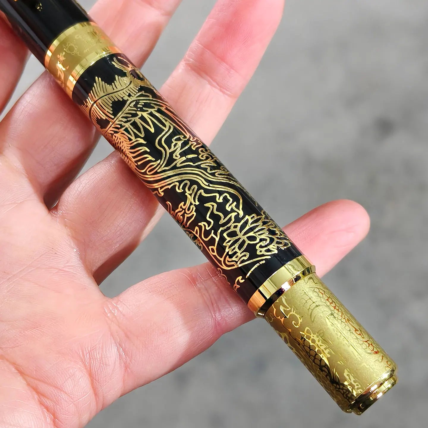 High-quality Fountain Pen General Pen Metal Shaft 17cm Length Screw Cap Zpaxo