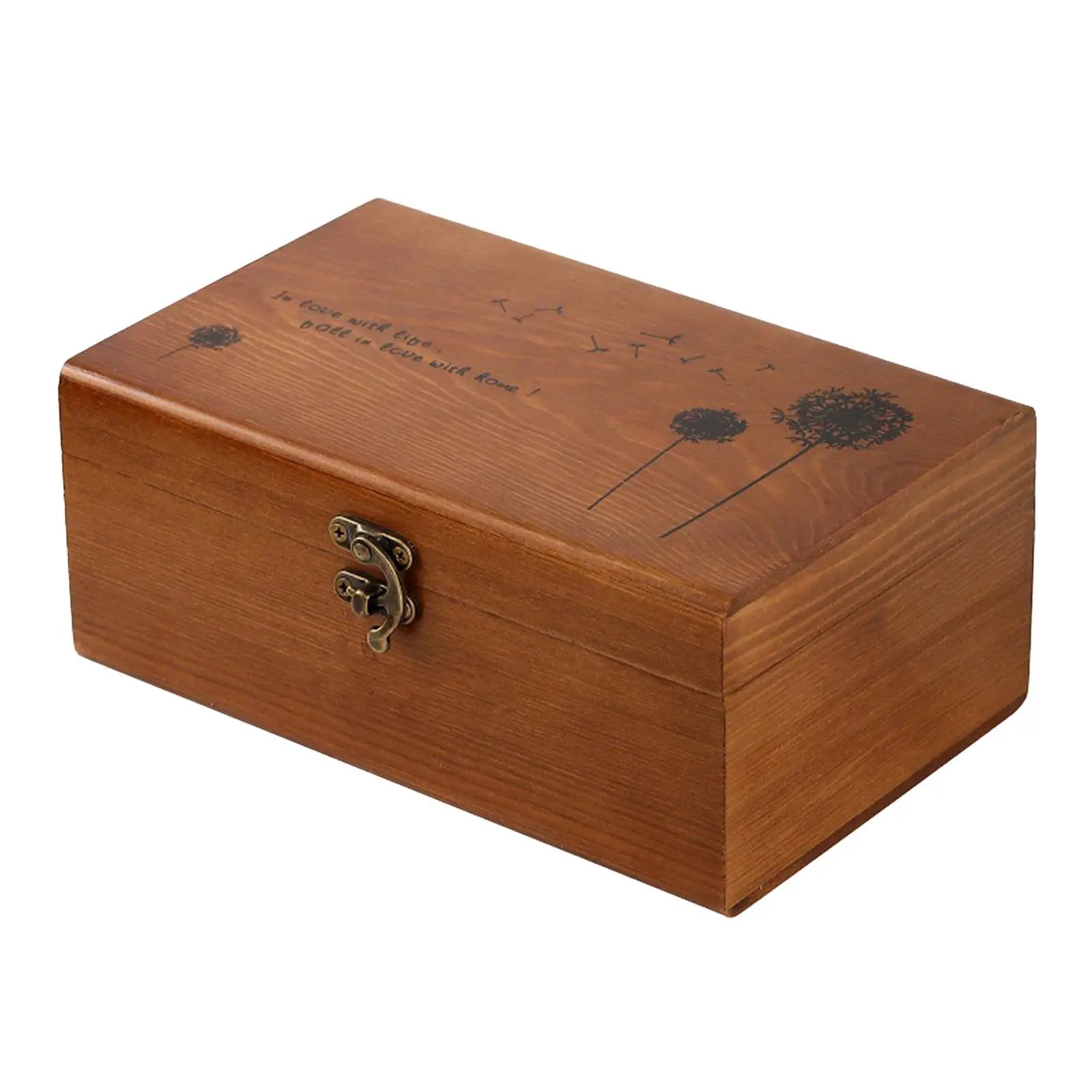 Vintage Wooden Sewing Box – 3-Compartment Organizer Wooden Sewing Box Zpaxo