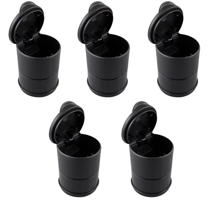 Universal Car Ashtray Cup Holder – Smokeless Coin & Trash Container