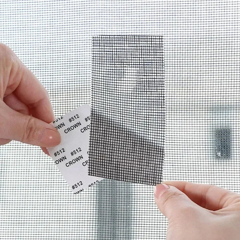 Anti-Mosquito Mesh Window Net Screen Repair Tape Patch Waterproof Self-adhesive Repair Tool Broken Hole New Zpaxo