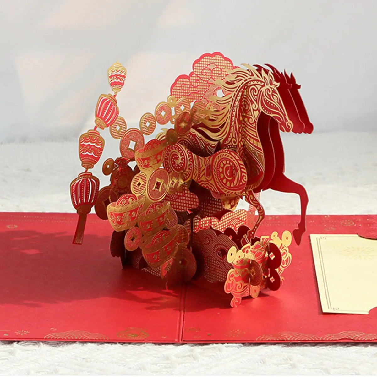 Vintage Horse Birthday Card 2026 Greeting Keepsake Men Women Kids Zpaxo