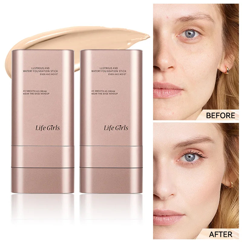 Julystar Full Coverage Foundation Stick – Waterproof Concealer Foundation Concealer Stick Zpaxo