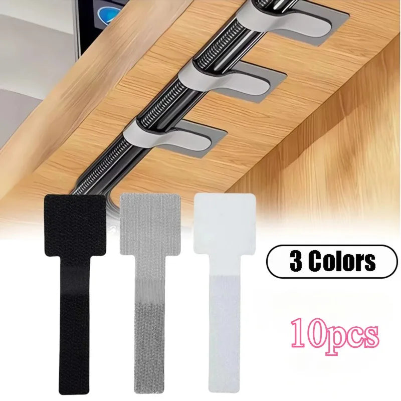 Reusable Velcro Cable Ties Self-adhesive Adjustable Cord Organizer