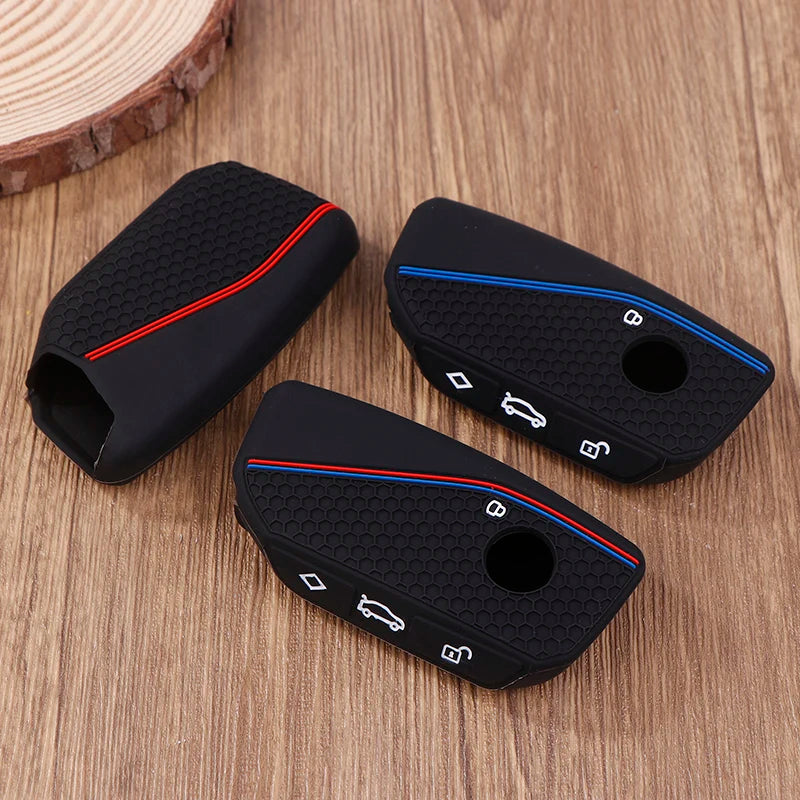 Silicone BMW Key Cover – i7 X7 iX X1 XM M3 7 Series Fob Shell