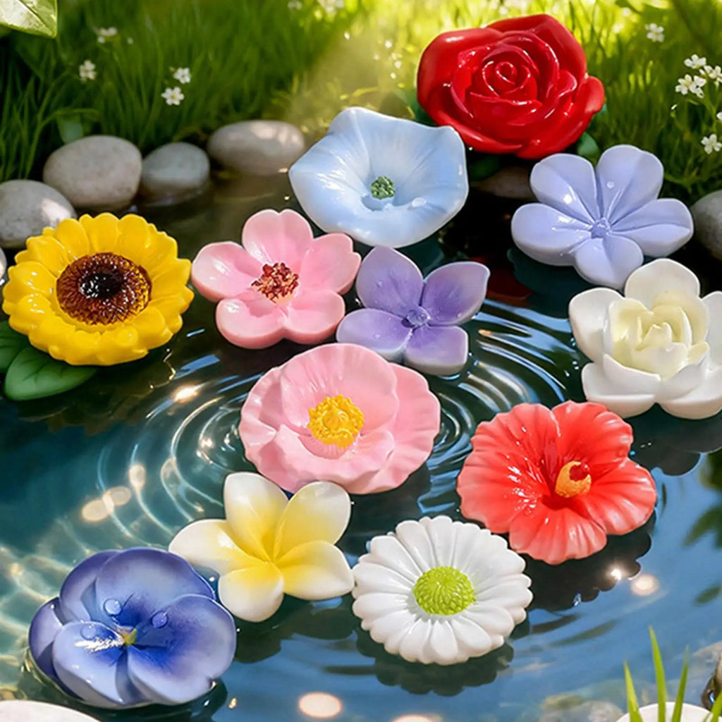 Bee Water Feeder Floating Resin Flower Insect Drinking Station Cute