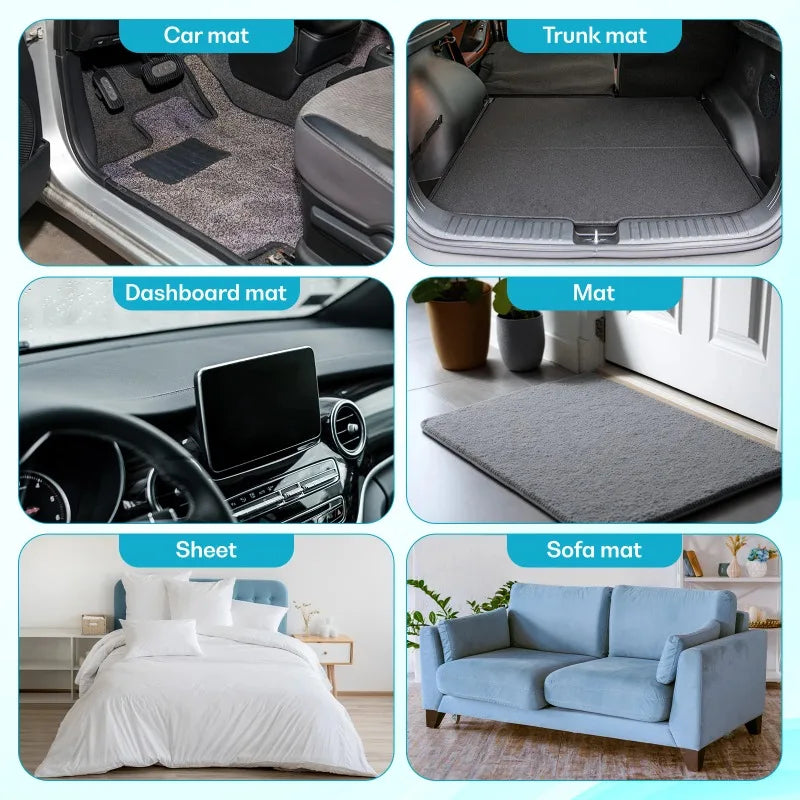 Double Sided Carpet Fixing Stickers High Adhesive Home Car Floor Mats Foot Mats Fixed Patches Anti Skid Grip Tapes Zpaxo