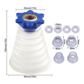 KITPIPI Drill Dust Collector Cover | Universal Dustproof Bowl Drill Dust Collector Zpaxo 2SETS