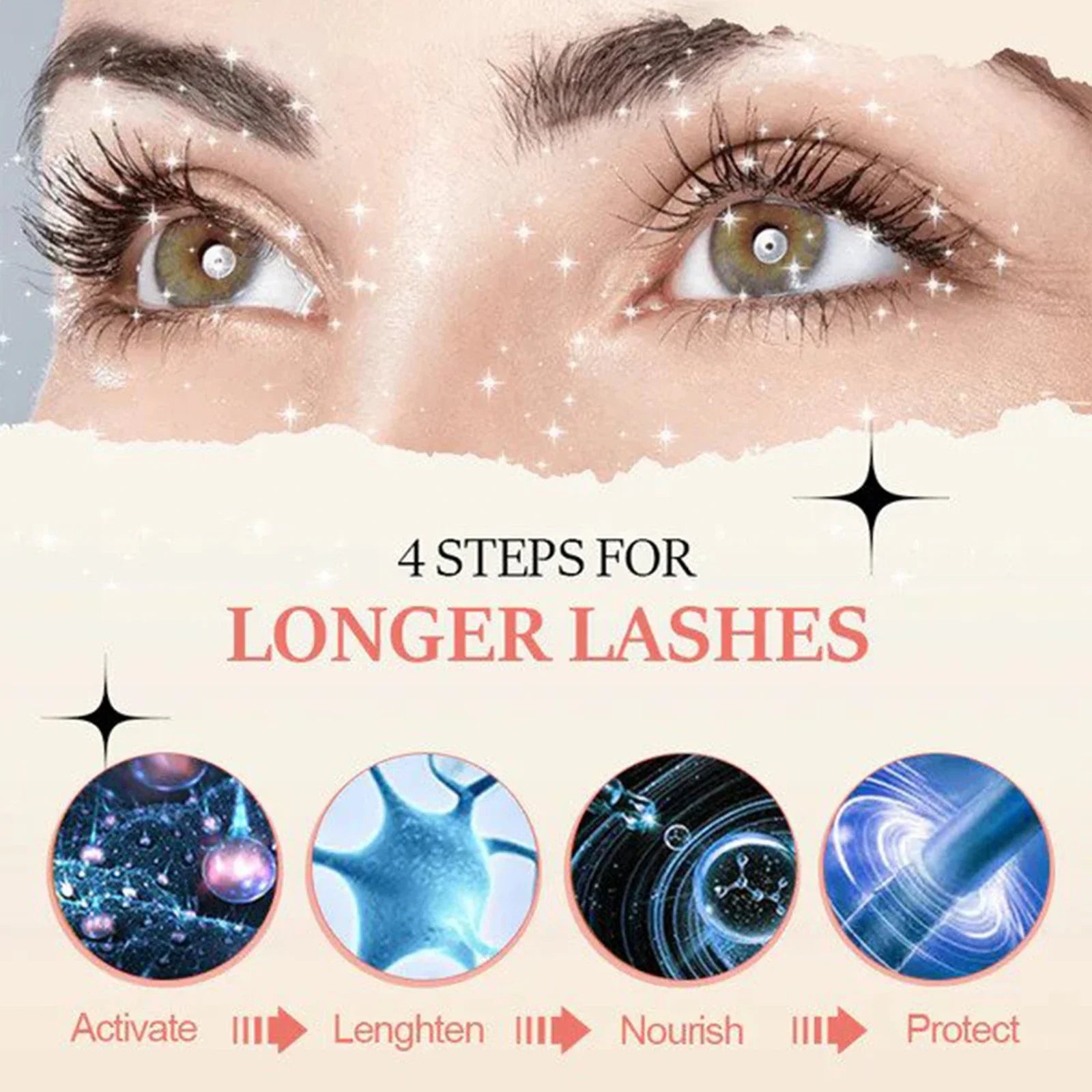 Eyelash Growth Serum – Fuller, Thicker & Longer Lashes Eyelash Growth Serum Zpaxo