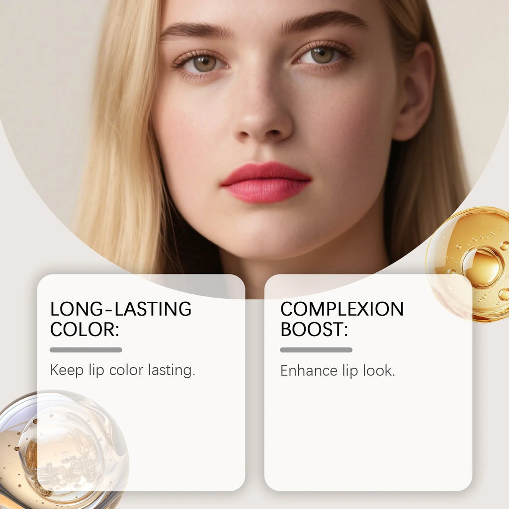 Silky Smooth Matte Peel Off Lip Gloss Moisturizing Plumping Natural Color Long Wear Volumizing Full Pout Lipstick Zpaxo