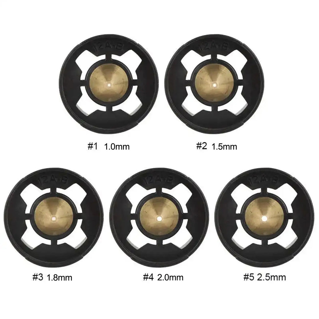5Pcs Paint Sprayer Nozzles Easy to Clean Replacement Parts Painting Nozzles for Door Chairs Cabinets Home Walls Furniture Zpaxo