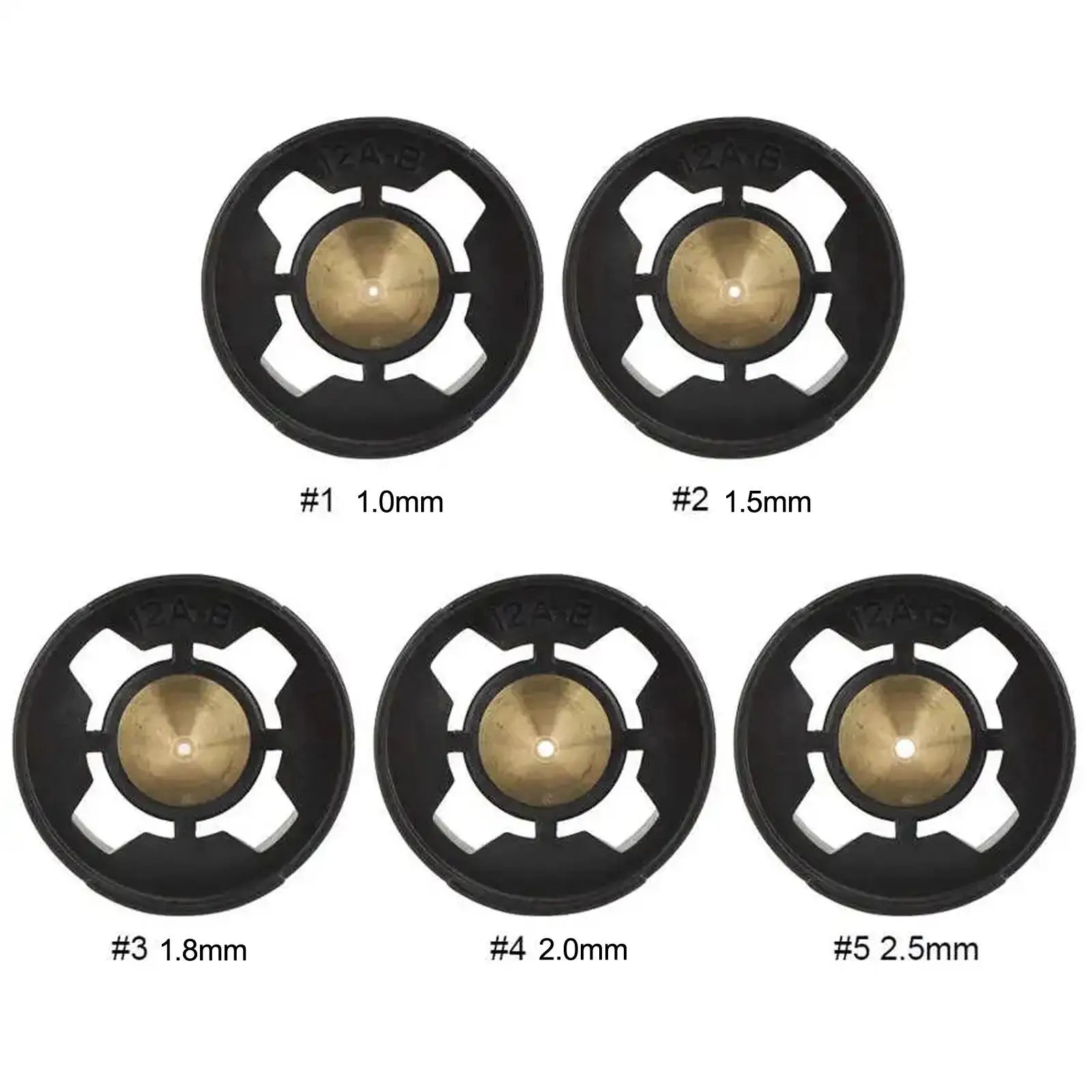 5Pcs Paint Sprayer Nozzles Easy to Clean Replacement Parts Painting Nozzles for Door Chairs Cabinets Home Walls Furniture Zpaxo