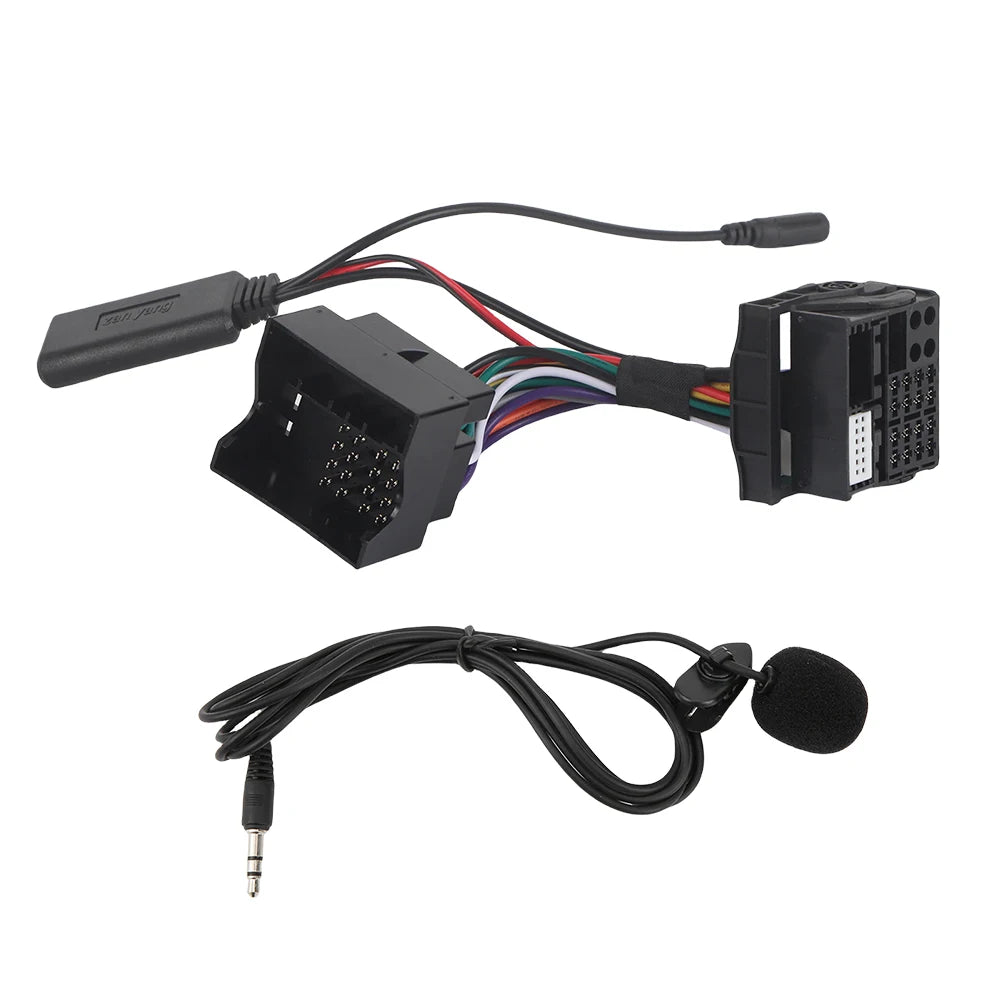 Car Radio Audio Music Device Bluetooth-compatible Aux Adapter Harness