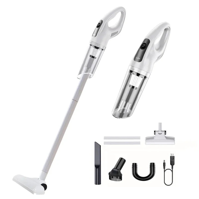 Handheld Vacuum Cleaner Household Wireless Vacuum Cleaners Rechargeable High Power Dry Wet Button Vacuum Cleaner For Car Home Zpaxo