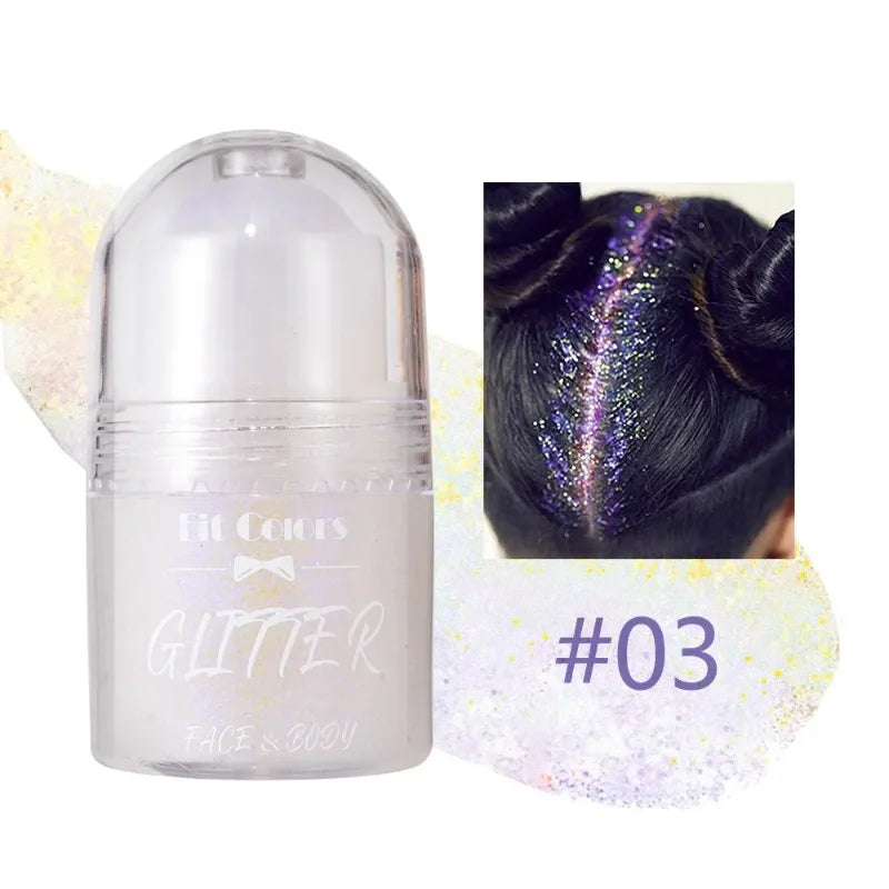 Sparkling Sequins Glitter Gel Face Body Eye Painting Shine Liquid Zpaxo 03