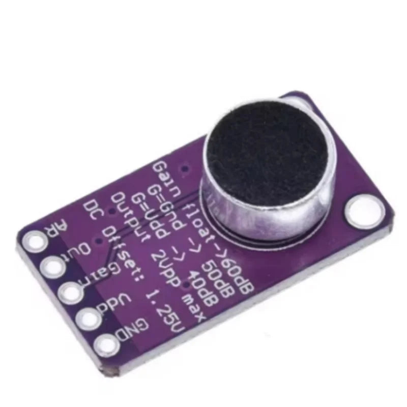 MAX9814 High Performance Microphone AGC Amplifier Module CMA-4544PF-W Zpaxo
