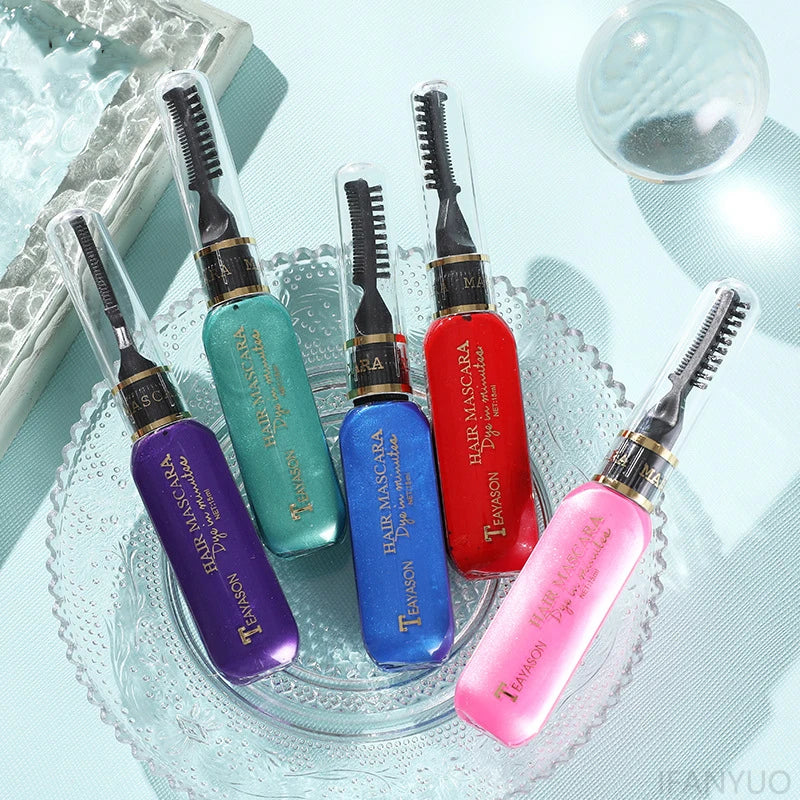 13 Colors One-off Hairs Disposable Hair Coloured Mascara Beauty Tool