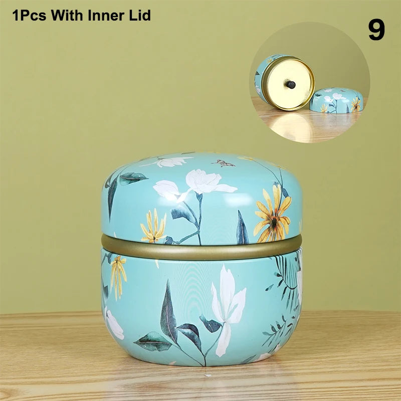 CMSmall Portable Storage Boxes Tea Caddy Box Containers Candle Cans Zpaxo 9