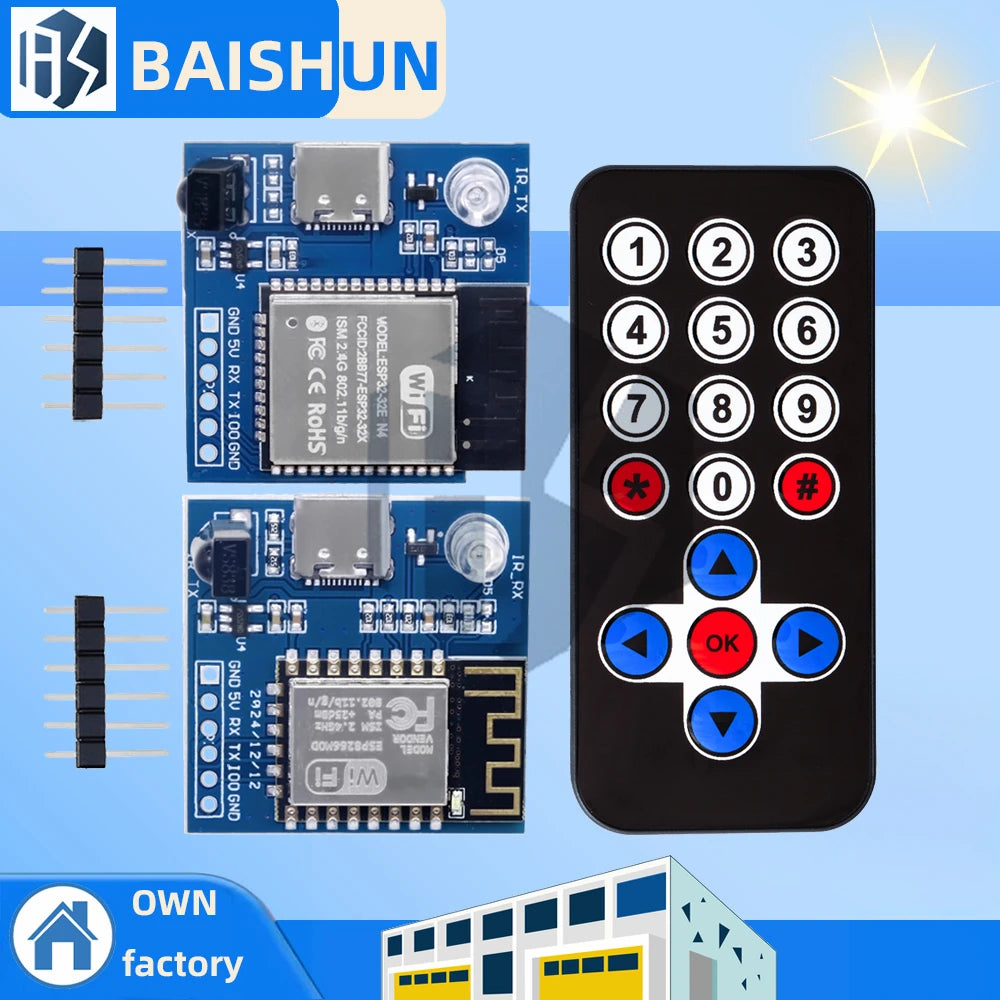 ESP8266 Infrared Emission Reception NEC Command WIFI Transmission Zpaxo