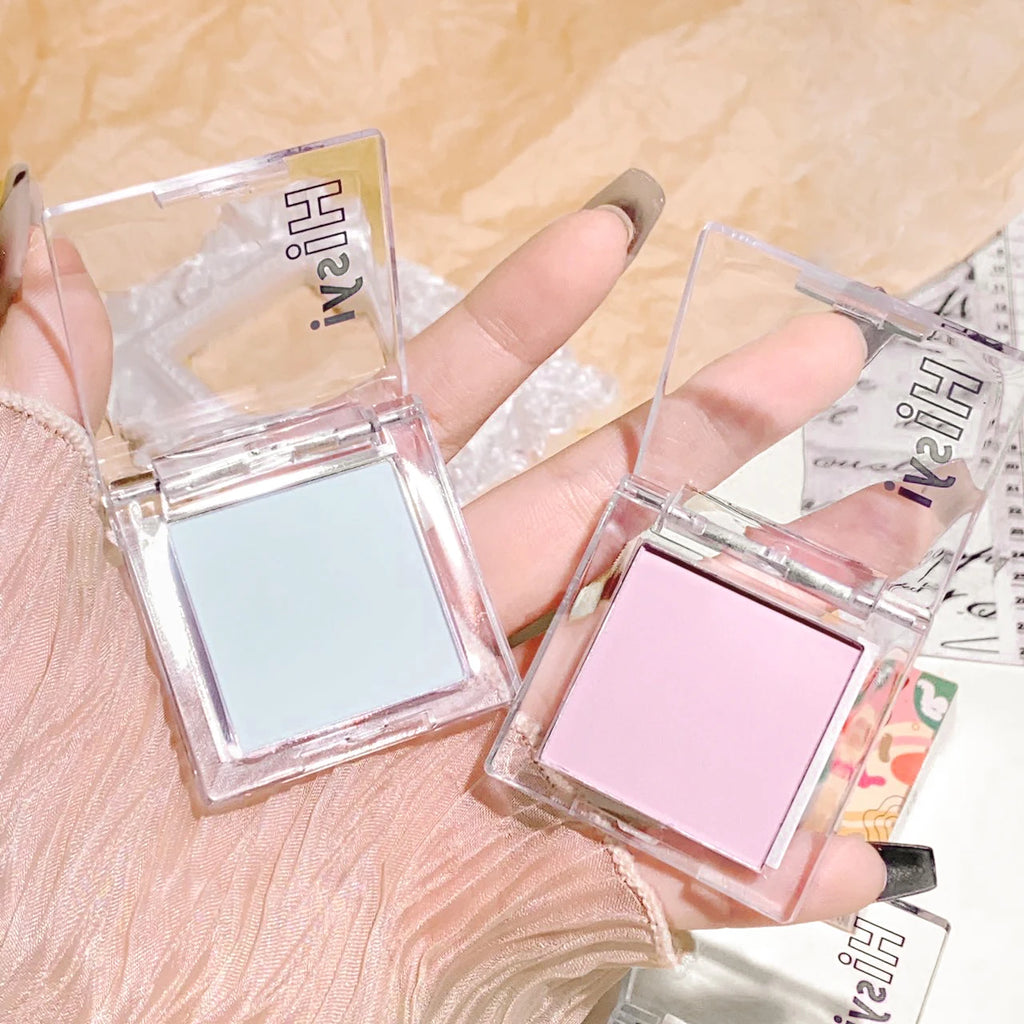 HISYI monochrome blush brightens matte nude makeup natural highlight repair three-dimensional eye shadow makeup Zpaxo
