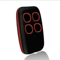 433Mhz 4 Keys Colorful Remote Control RF Wireless Copy Code Electric Zpaxo Red