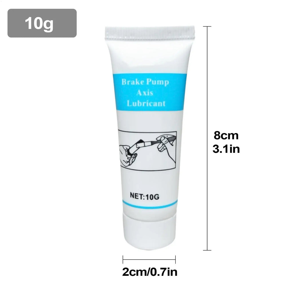 Brake Lubricant Grease Brake System Tube Lubricant Rust Protector Car Care Product 10g Heat Resistant Lubricant for Brake Pump Zpaxo