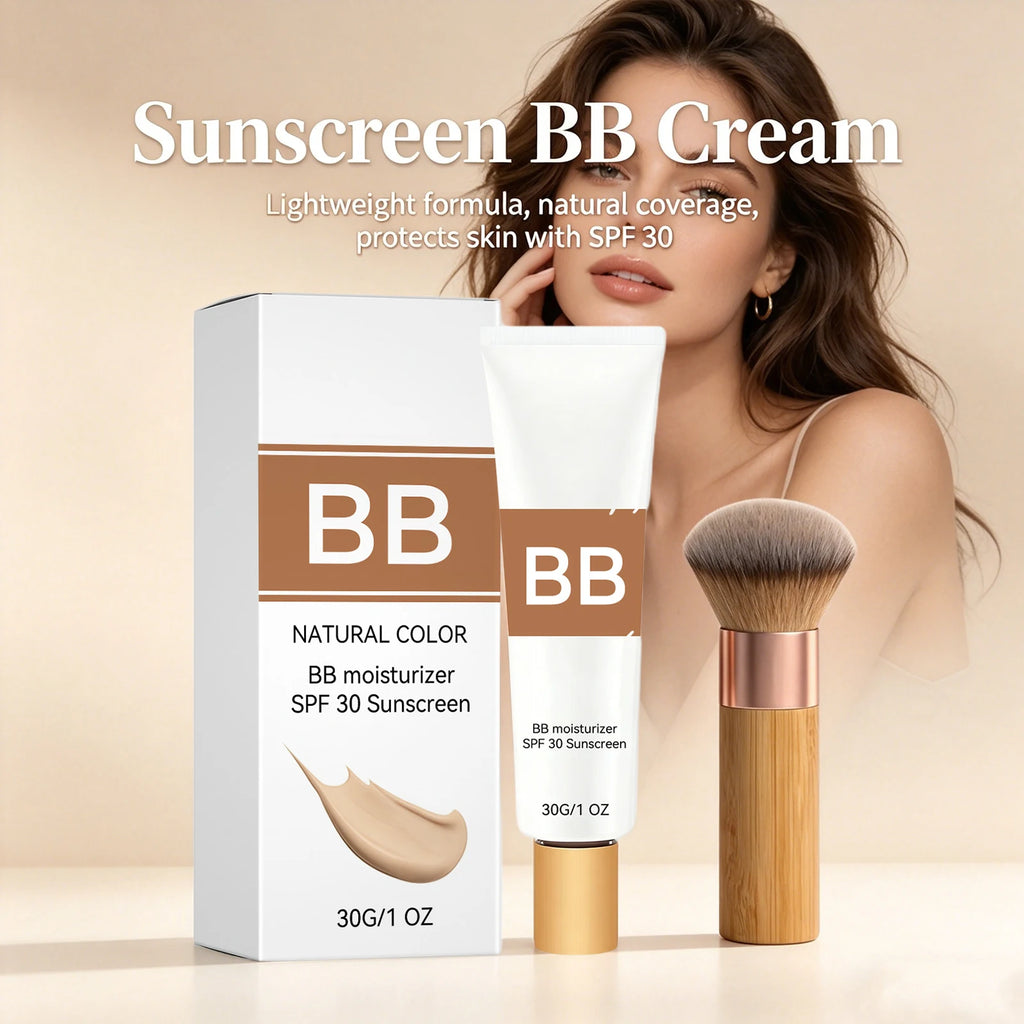 SPF 30 PA+++ BB Cream Sunscreen Concealer Foundation Kit BB Cream Sunscreen Zpaxo