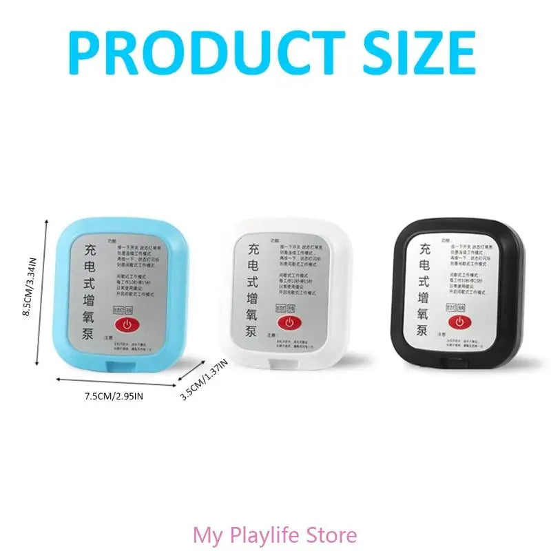 USB Operated Miniature Air Pumps Fish Tanks Quiet Portable Dispenser