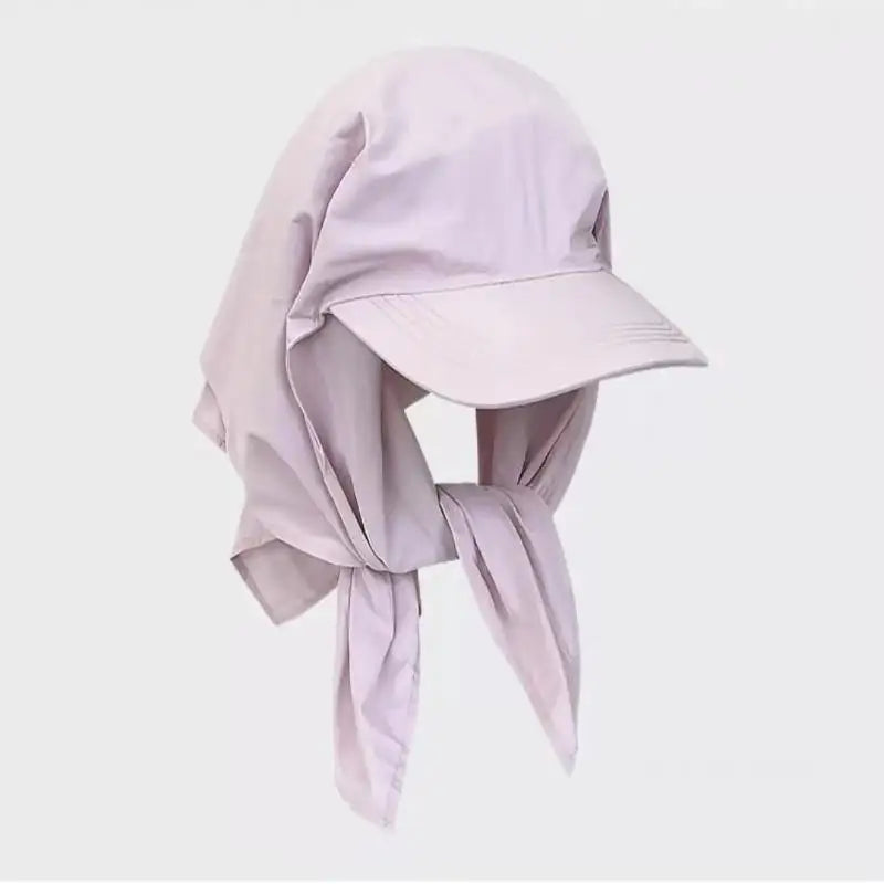Unisex Bandana Visor Hat – Adjustable UV Sun Protection Cap