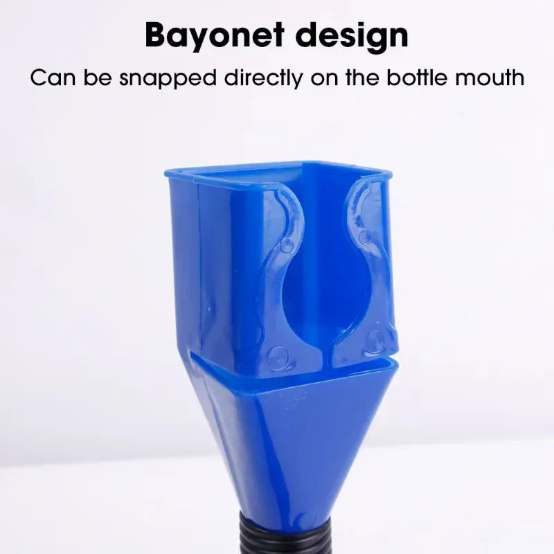 Wide Mouth Plastic Oil Funnels – Automotive Snap Funnel Multi-Pack