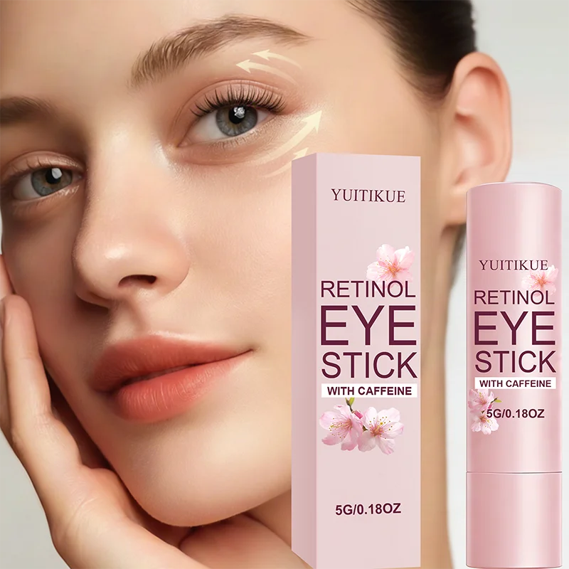 YUITIKUE Retinol Eye Stick with Caffeine – Anti-Aging, All Skin Types Eye Cream Stick Zpaxo