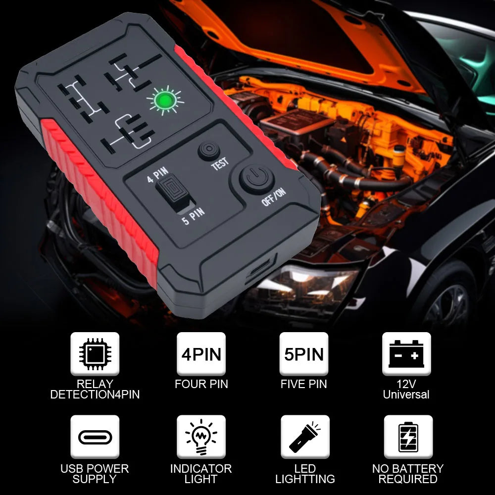 LED Indicator Automotive Electronic C Port 2025 Lighting Car Battery