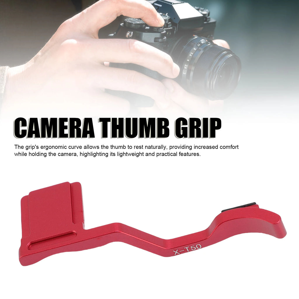 Camera Thumb Support Grip Shoe Cover Hand Ergonomic Fit Aluminum
