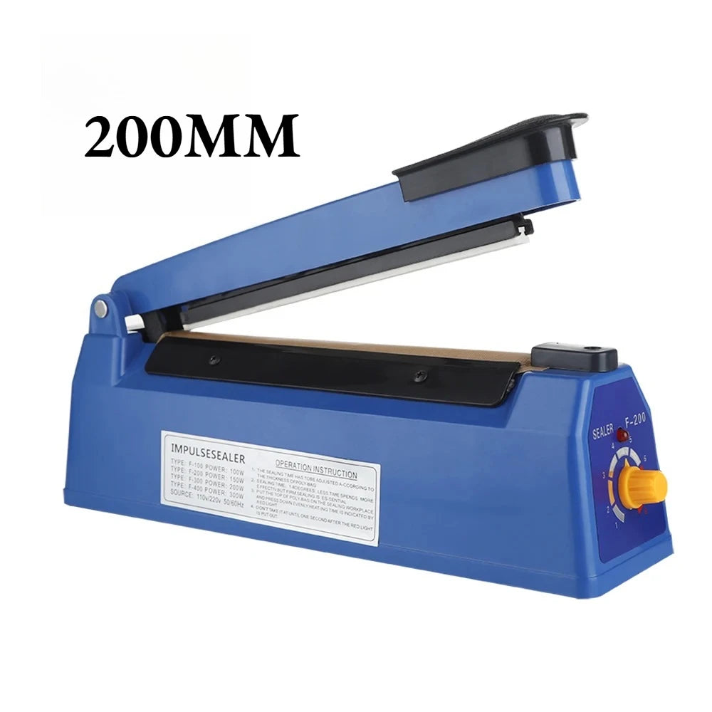 Impulse Sealer Manual Heat Machine Plastic Bags Shrink Wrap Vacuum