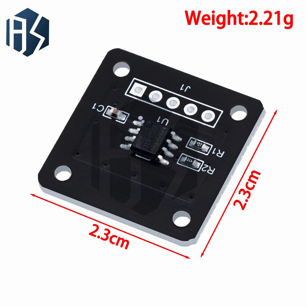 MT6701 Magnetic Encoder Induction Angle Measurement Sensor Module Zpaxo