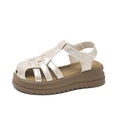 Increased Thick-soled Sandals Women's Summer 2025 Hollow Covered Toe