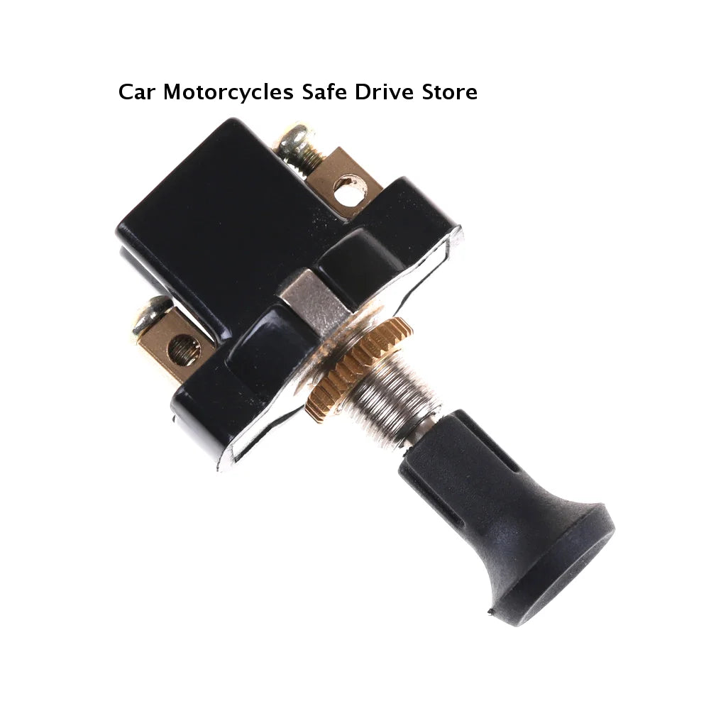 CM1PC Durable Performance On-off Long Push Pull Switch 12V Screw