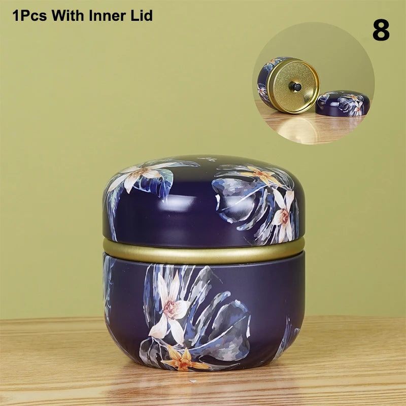 CMSmall Portable Storage Boxes Tea Caddy Box Containers Candle Cans Zpaxo 8